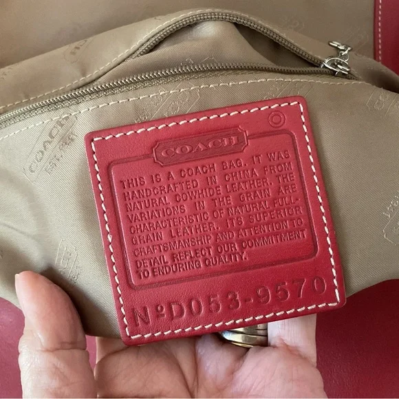 Coach Hampton Legacy bag vintage - Picture 5 of 11